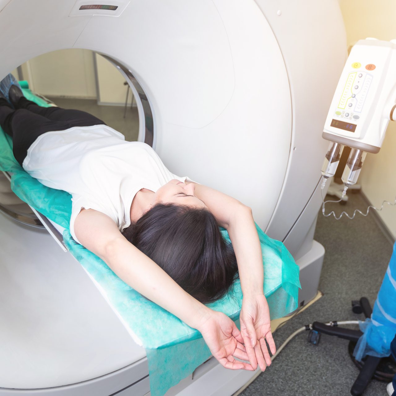 Coronary calcium scan