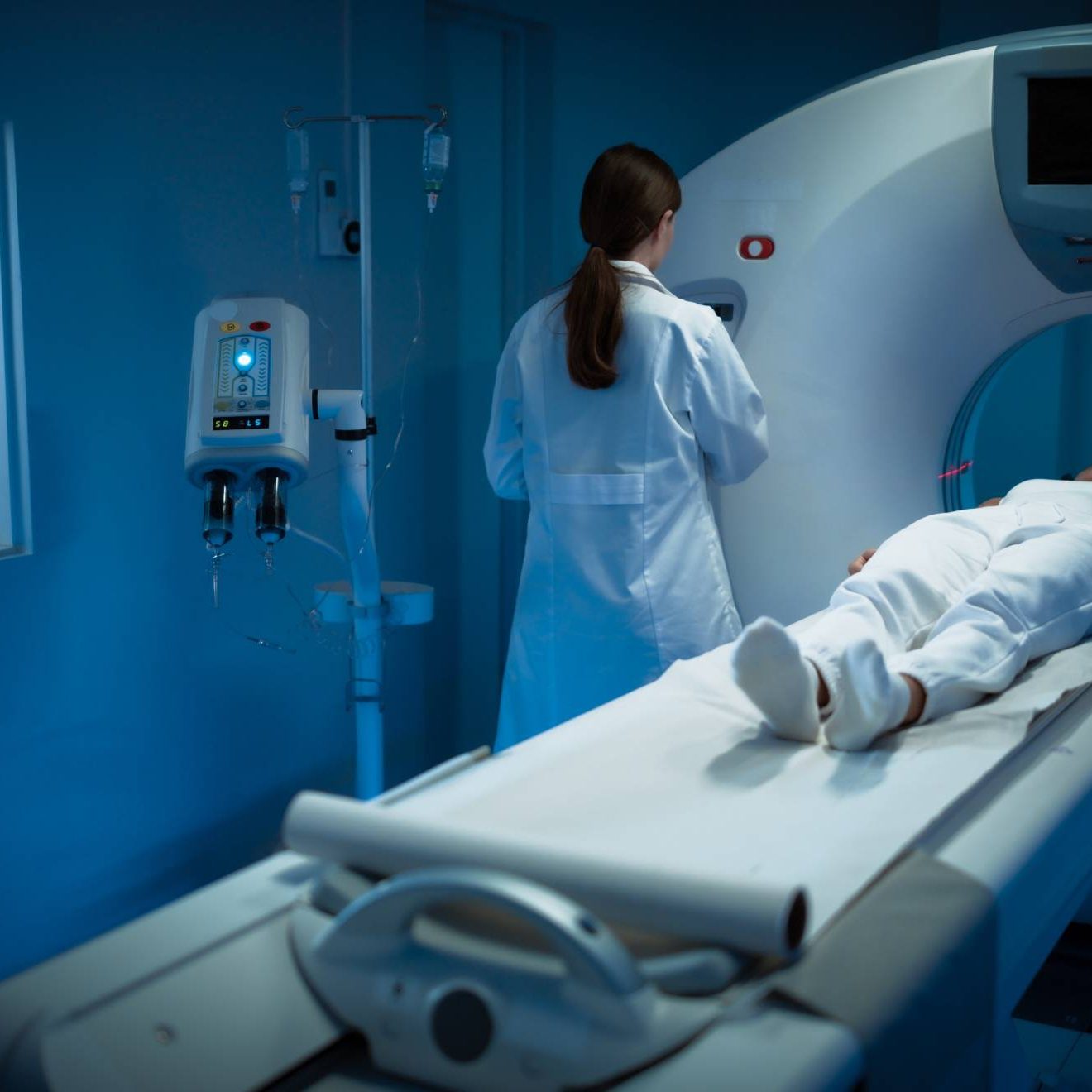 Coronary calcium scan